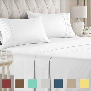 Deep Pocket - 4pc 2200 count Sheet Set